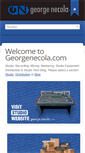 Mobile Screenshot of georgenecola.com
